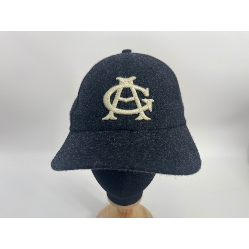 American Needle Chicago American Giants Negro League Hat Wool Grey Cap